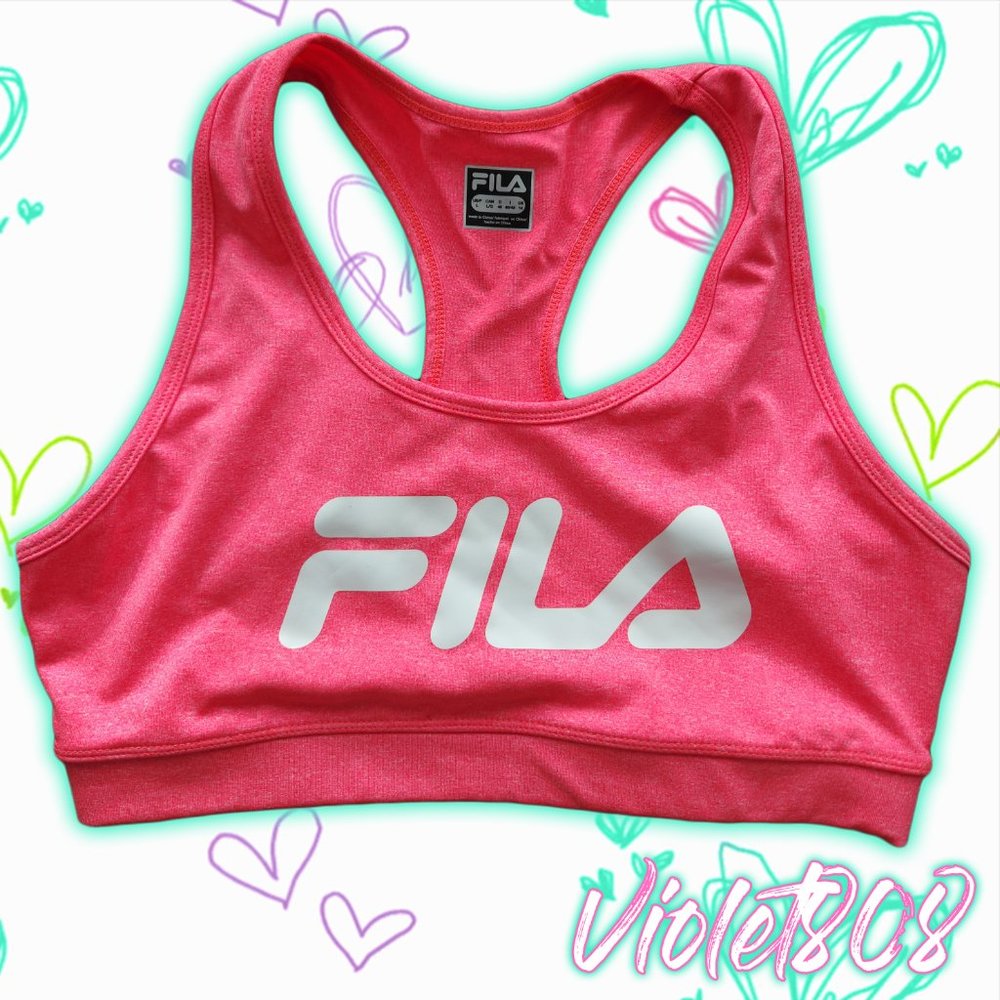 [XL] FILA Pink Sports/Training Bra/Bralette